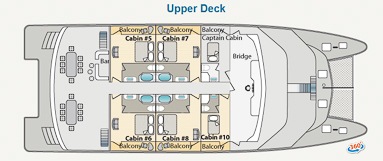 Ocean Spray deck Upper Deck