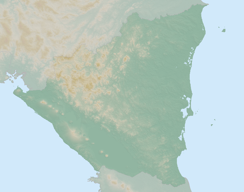 Itinerary map for Nicaragua 'Just a Week in Nicaragua' holiday