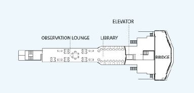 National Geographic Explorer deck Bridge Deck