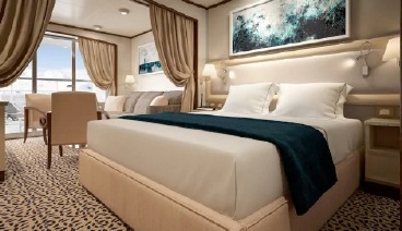 Silver Cloud Expedition cabin Deluxe Veranda Suite