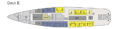 Ushuaia deck Deck E