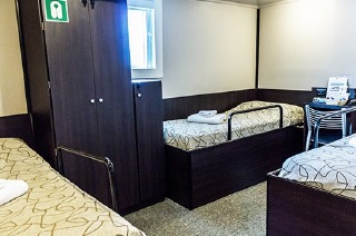 Ushuaia cabin Standard plus triple private cabin