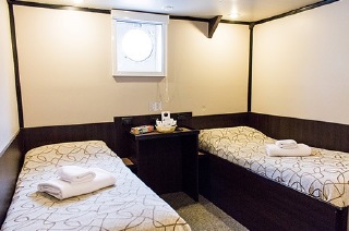 Ushuaia cabin Standard plus twin private cabin