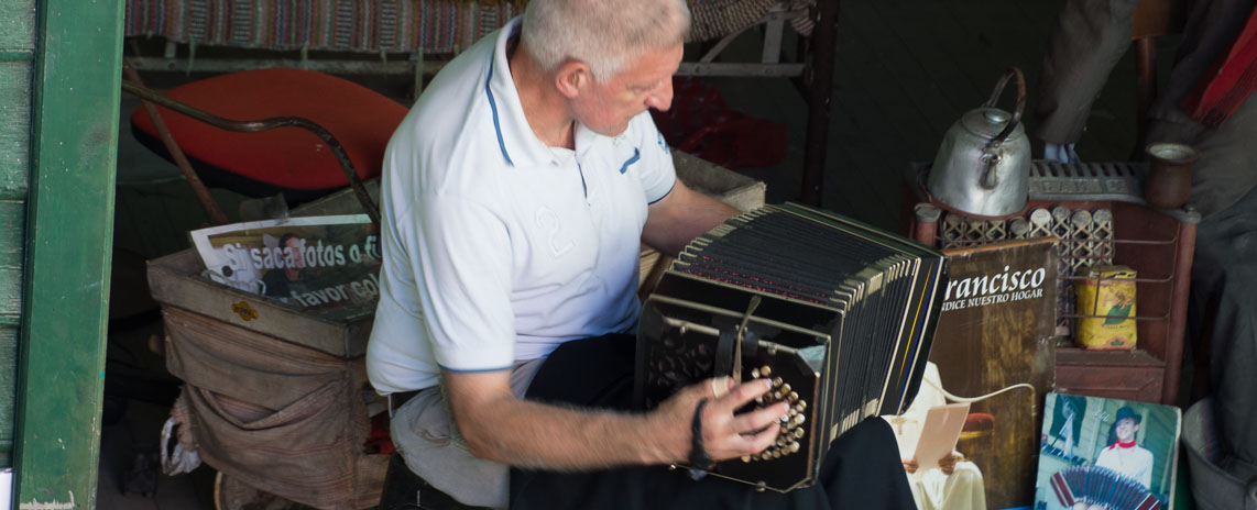 Accordionist, La Boca