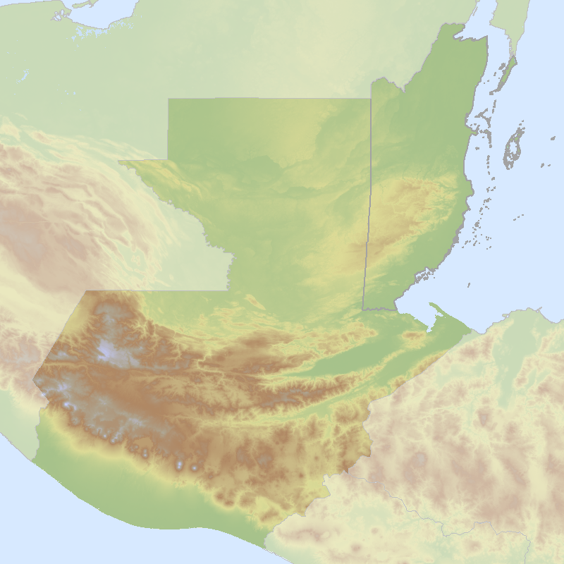 Itinerary map for Belize 'Belize and Tikal' holiday