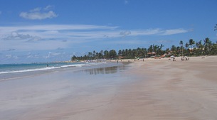 Popular beach with excellent snorkelling