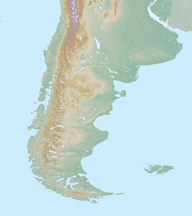 Itinerary map for Chile 'Patagonia Explorer' holiday