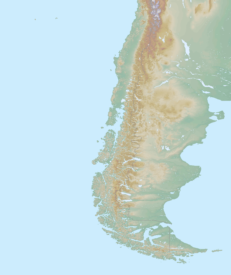 Itinerary map for Chile 'Birds of the Centre and the South' holiday