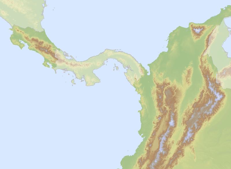 Itinerary map for Colombia 'Cartagena and Costa Rica' holiday