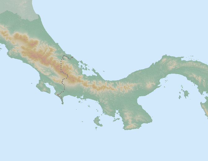 Itinerary map for Costa Rica 'Along the Caribbean' holiday