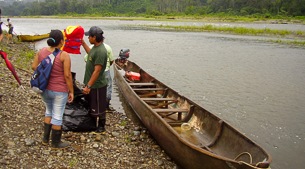 River adventure to the Yorkin community