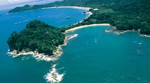 Stunning rainforest backed beaches