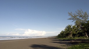 Stunning wild beach