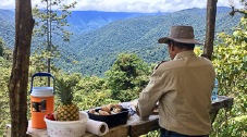 Picturesque verdant valley