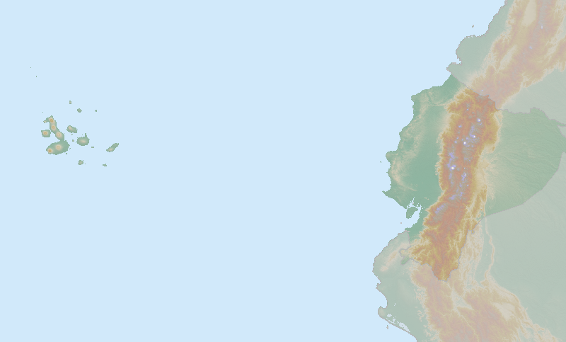Route map for Ecuador & Galapagos 'Andes, Amazon and Galapagos' holiday