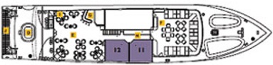 Coral I and II deck Earth Deck