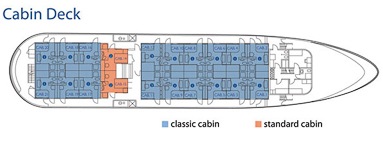 Isabella II deck Cabin Deck