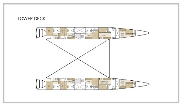 Nemo I deck Lower Deck