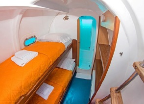 Nemo I cabin Two single bunks