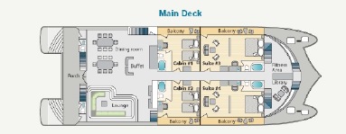 Petrel deck Main Deck