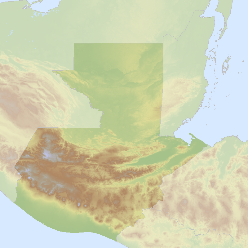 Itinerary map for Guatemala 'Guatemala Odyssey' holiday