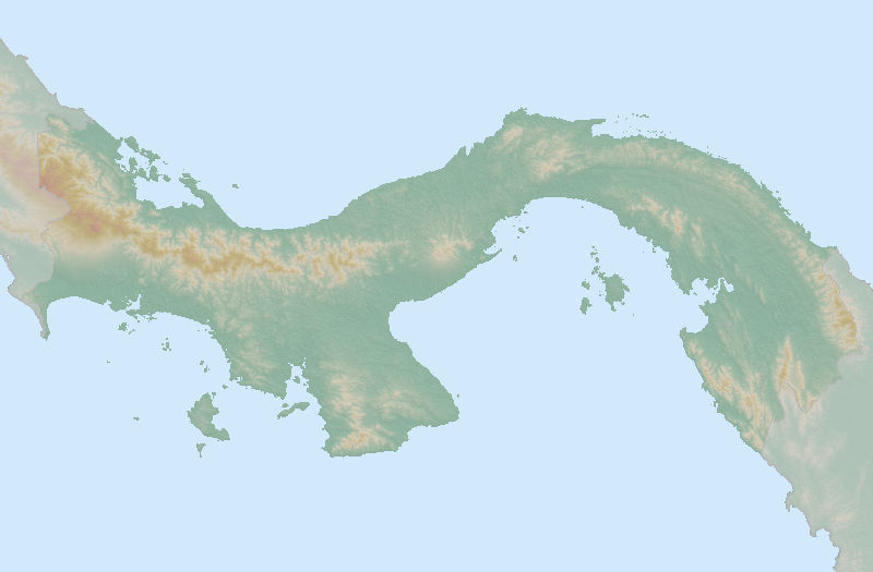 Itinerary map for Panama 'And Panama Too' holiday