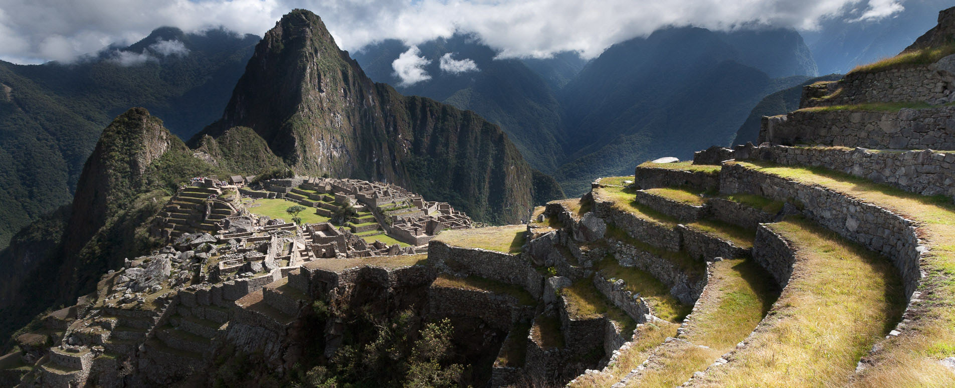 Machu Picchu and Huayna Picchu