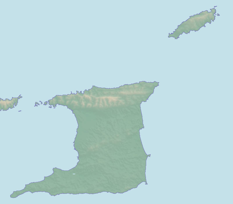 Itinerary map for Trinidad & Tobago 'Asa Wright Nature Centre' holiday